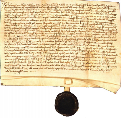 Älteste Urkunder der Froschhamer Zunft von 1462 Älteste Urkunder der Froschhamer Zunft von 1462